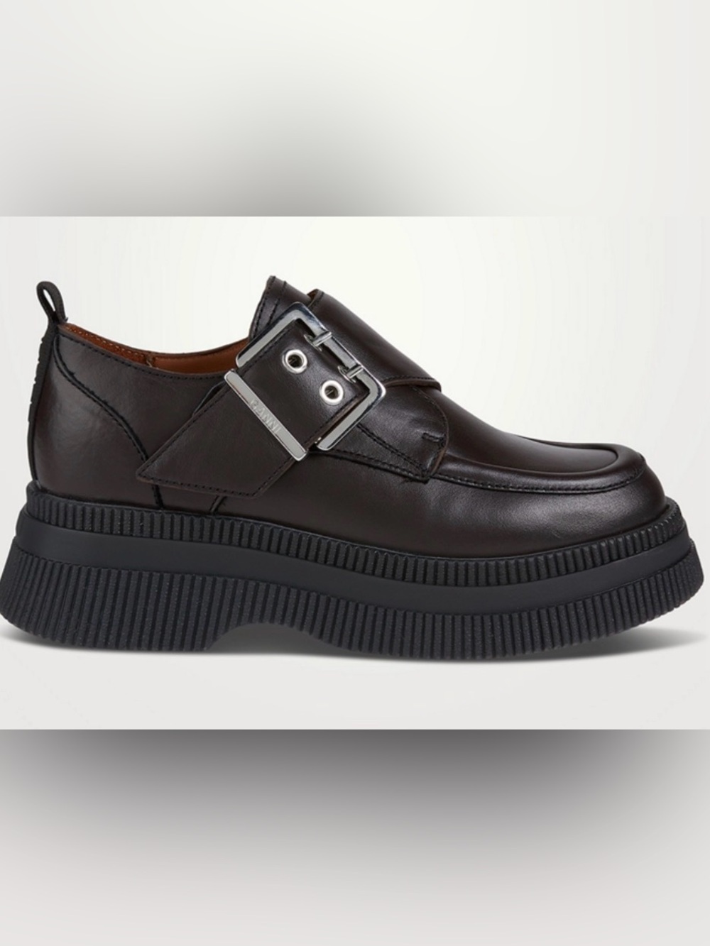 Ganni Leather Creepers - Size 39